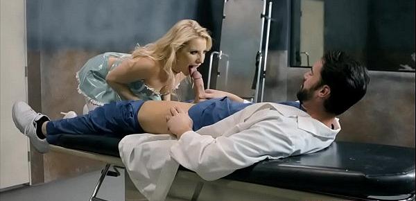  Sexy patient Ashley Fires gets horny and fucks her doctor
